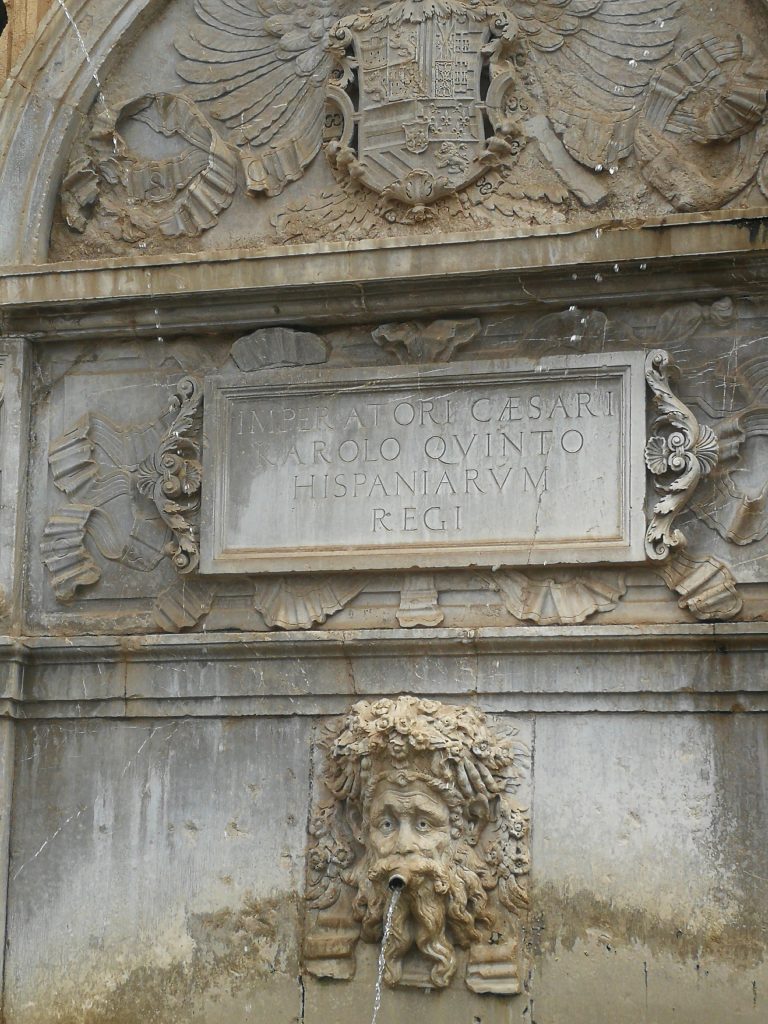 Fountain at la alhambra